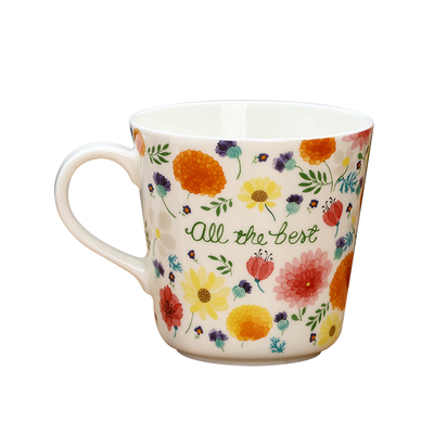 日本进口Narumi鸣海骨瓷马克杯