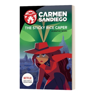 英文原版 The Sticky Rice Caper Graphic Novel 神偷卡门2 电影漫画故事图画书 Netflex剧 英文版 进口英语原版书籍儿童全英语书