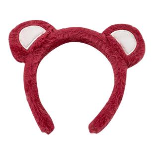 洗脸专用发箍女2024新款毛绒头箍卡通可爱发卡毛毛发捆女款头饰窟