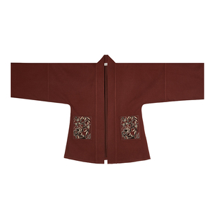 织造司原创明制汉服[归秋]汉元素褙子立领对襟改良刺绣马面裙秋冬