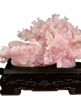 手工雕刻原石原色开业乔迁送礼品