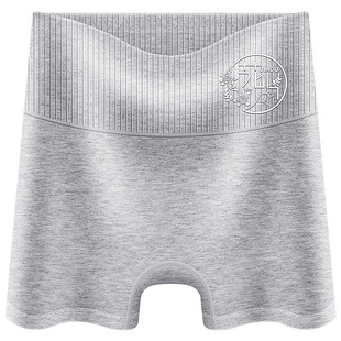 平角内裤女四角纯棉无痕抗菌高腰收腹安全裤防走光打底裤夏季薄款