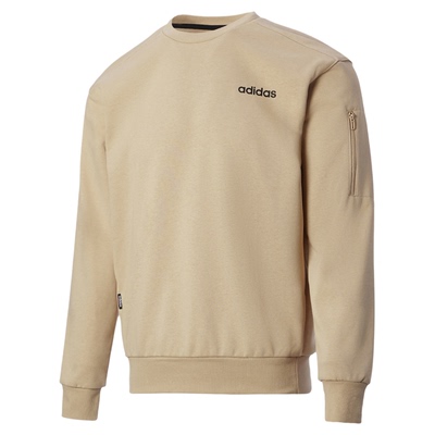 Adidas阿迪达斯卫衣圆领男士2026新款休闲运动套头衫上衣JF3221