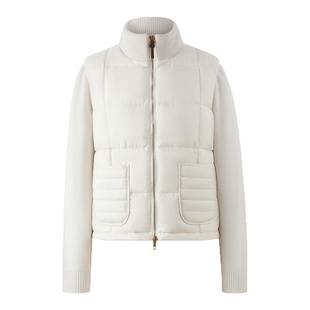 【特氟龙三防&羽绒】Eland衣恋鸭绒服女高领短款外套2025冬季新款