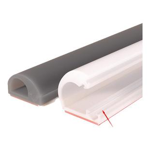 硅胶明装线槽隐形电线压线槽pvc走线神器防踩走线槽电缆地线槽