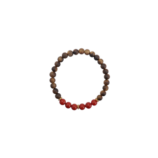 真品奇楠沉香南红满肉手串女士安神助眠情绪稳定佛珠念珠蜜蜡檀木