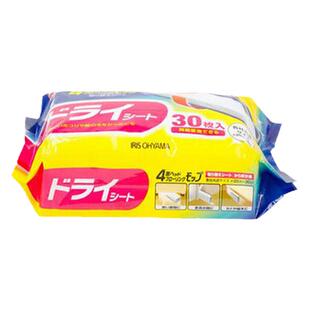 日本IRIS爱丽思地板拖地布静电除尘纸替换干巾吸毛发FMD-30爱丽丝