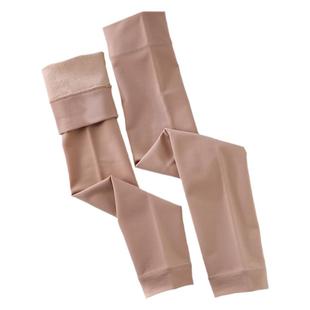 加绒秋冬过膝袜老寒腿保暖膝盖防寒加长袜套小腿中筒袜加厚长筒袜