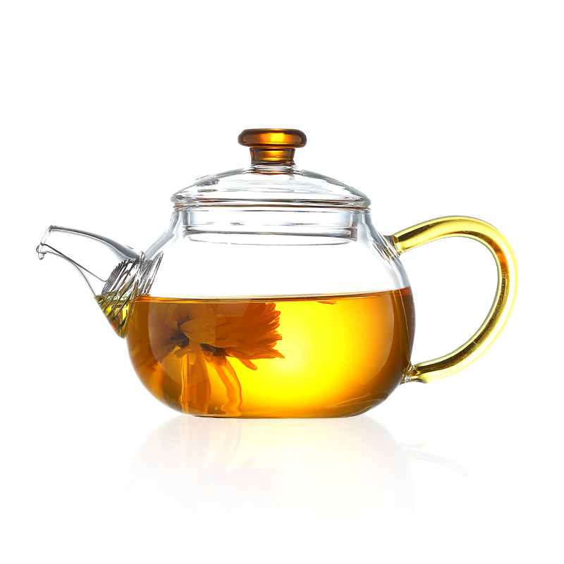 耐热玻璃小茶壶一人用泡茶壶