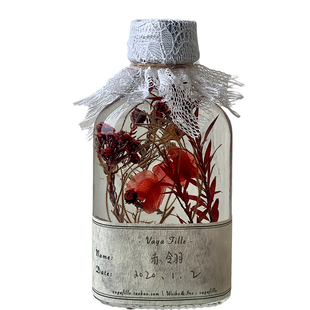 Vagafille0.5mm系列植物干花标本浮游瓶情人节日生日送礼伴手礼品