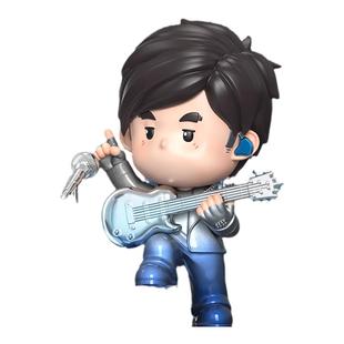 周同学巨星周武汉城市限定配色款官方正品限量周杰伦手办树脂工艺