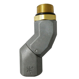 加油枪万向节旋转接头加油机管万向接头360度旋转6分1寸加油活接