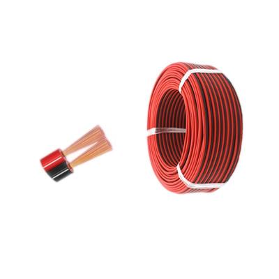 2芯平行线红黑平行软线纯铜