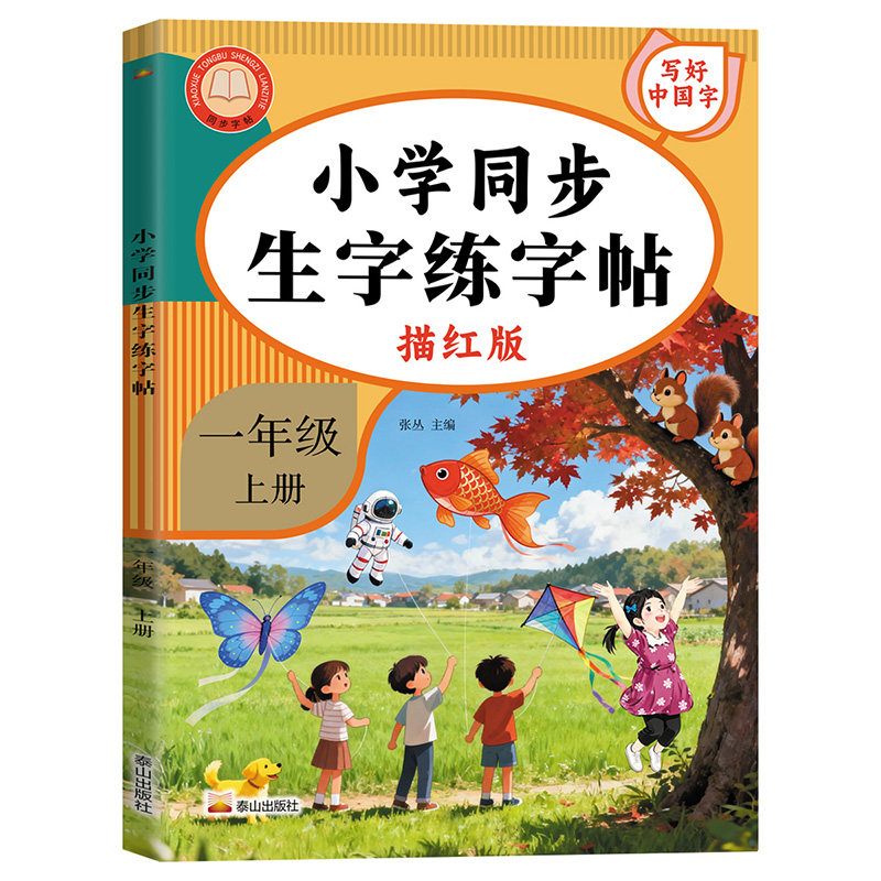 一年级二年级三小学生练字帖四五六字帖上册下册每日一练笔画笔顺练语文生字同步描红人教版专用练习写字硬笔书法练字本贴儿童楷书