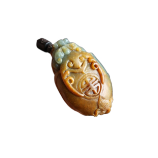 正品河磨玉石和田玉籽料岫岩玉坠糖玉龙龟手把件吊坠挂件特价包邮