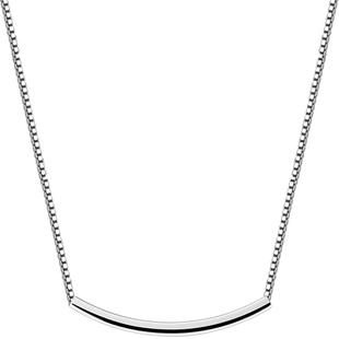 九乐925银项链配链锁骨链饰品女桃子链盒仔链满天星项链简约颈链