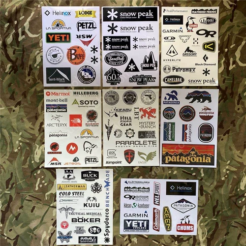 Тактическая водонепроницаемая наклейка, (в наличии на складе), с печатью вашего логотипа