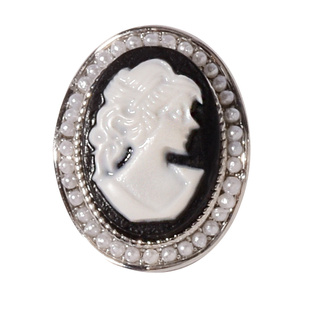 lz美甲饰品珍珠蝴蝶结五角星月亮玫瑰花超闪锆石银色戒指链条钻石