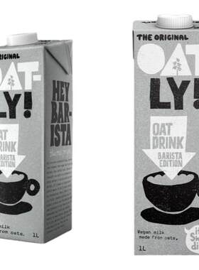 oatly咖啡大师燕麦奶植物