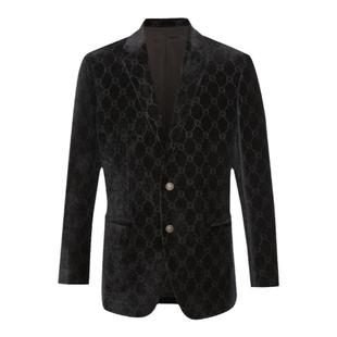 [时尚暗纹]ROBERTA诺贝达男装男士西服秋季新款商务休闲西装外套