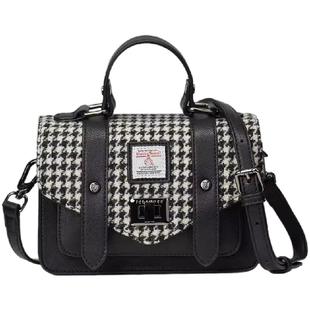 英国苏格兰Islander剑桥包正品Harris Tweed®羊毛限量版斜挎包