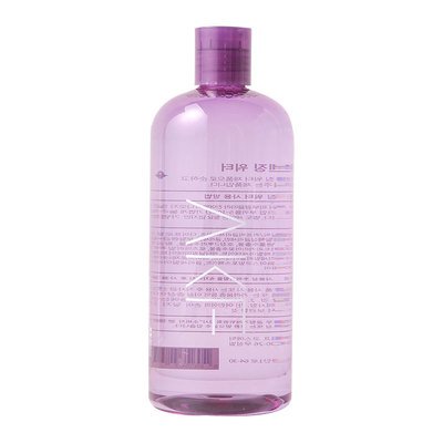 akf紫苏卸妆水按压瓶液500ml