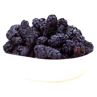 西域美农新疆黑桑葚干250g泡水喝袋可干吃果干桑椹干甜蜜零食特产