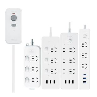 公牛漏电保护器插座插排带漏保拖线板插头防漏电排插接线板家用