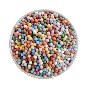 水培陶粒花用垫底铺面石盆栽透气彩色花卉多肉营养土种花陶土粒球