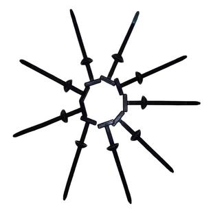 扎带卡扣固定穿心钉扎带式卡扣挡泥板叶子板内衬后备箱卡扣束线带