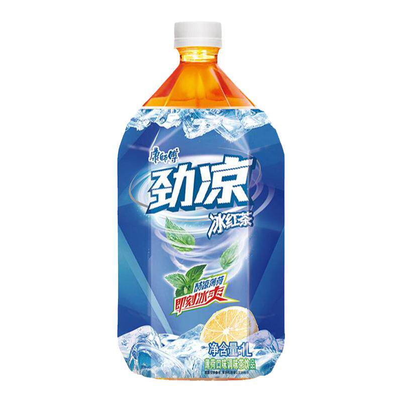 康师傅劲凉冰红茶瓶整箱