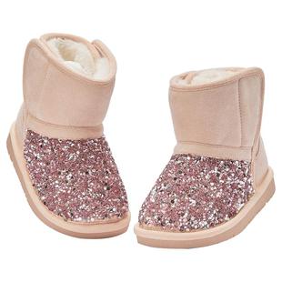 【商场同款】戴维贝拉儿童雪地靴冬女童加绒靴子宝宝保暖防滑短靴