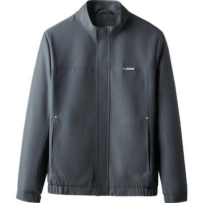 商务立领夹克HLA/海澜之家秋季