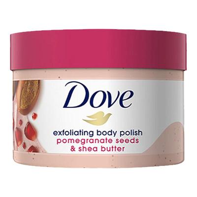 多芬身体磨砂膏保湿红石榴