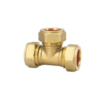 加厚卡套接头15mm/22mm铜管厂家
