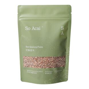 soacai红藜麦片官方旗舰店奇亚籽亚麻籽粉钢切燕麦无麸质燕麦片