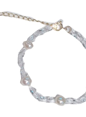 水晶手链现货桃花优雅女闺蜜