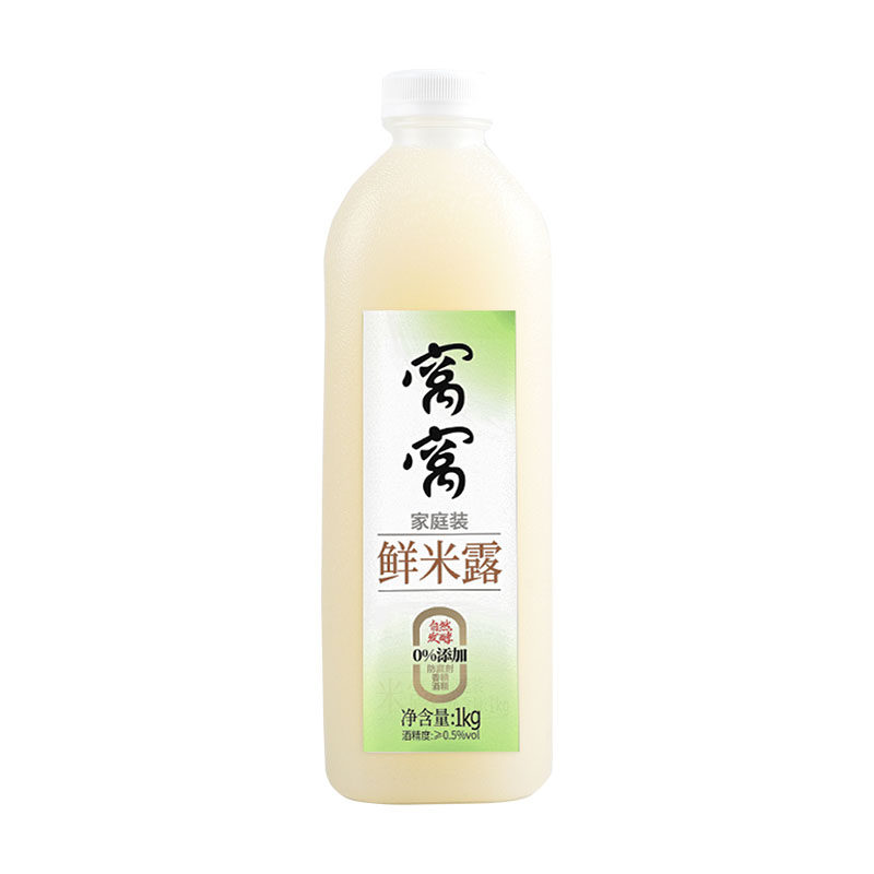 窝窝鲜米露1000g瓶装原味