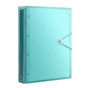 A4活页卡册内页单格四格双面九宫格明信片镭射卡票根资料册追星收纳册