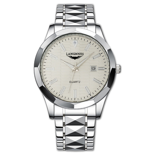 清仓福利冲浪琴师男士手表钢带防水夜光商务百搭休闲潮流男款腕表