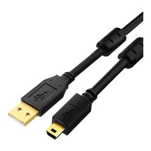 适用于松下A5/A6伺服驱动器 调试线 编程电缆 连接线数据程序下载线通讯线mini-usb带屏蔽铜T型触摸屏PLC通用