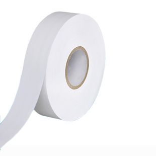 空白水洗唛30 35 40 50*200米服装标签领标无纺布条码打印机唛头洗水标商标可打印布条