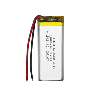 LIDIO绍能电池 602560 3.7v 1000mAh聚合物锂电池带安全保护板