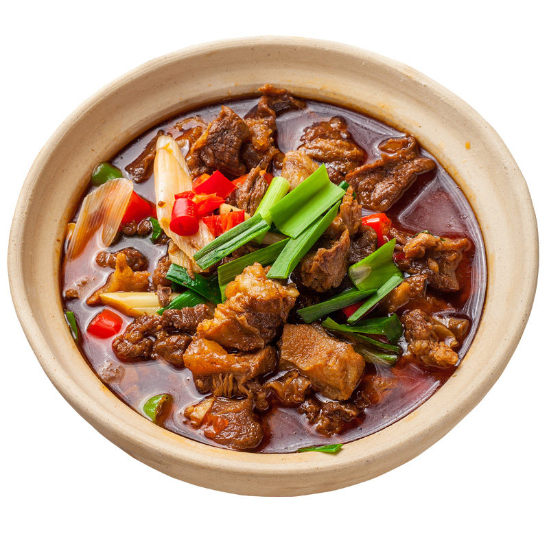 牛肉煲带汤牛腩半成品食材预制菜