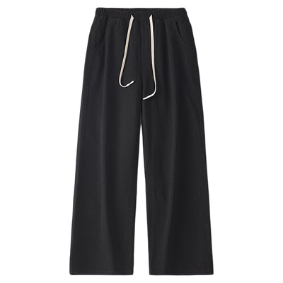 美式复古水洗做旧牛仔裤