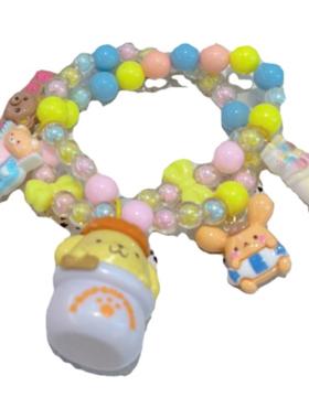 布丁狗双层手链少女心女生网红