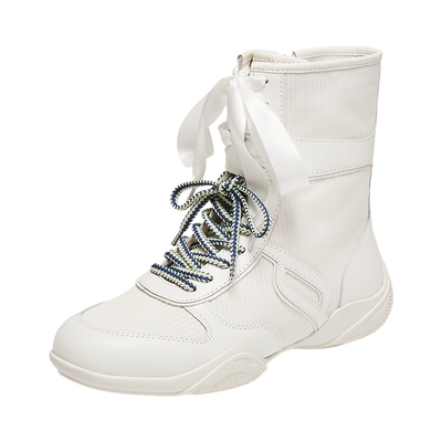 真美诗时髦芭蕾运动风拳击靴