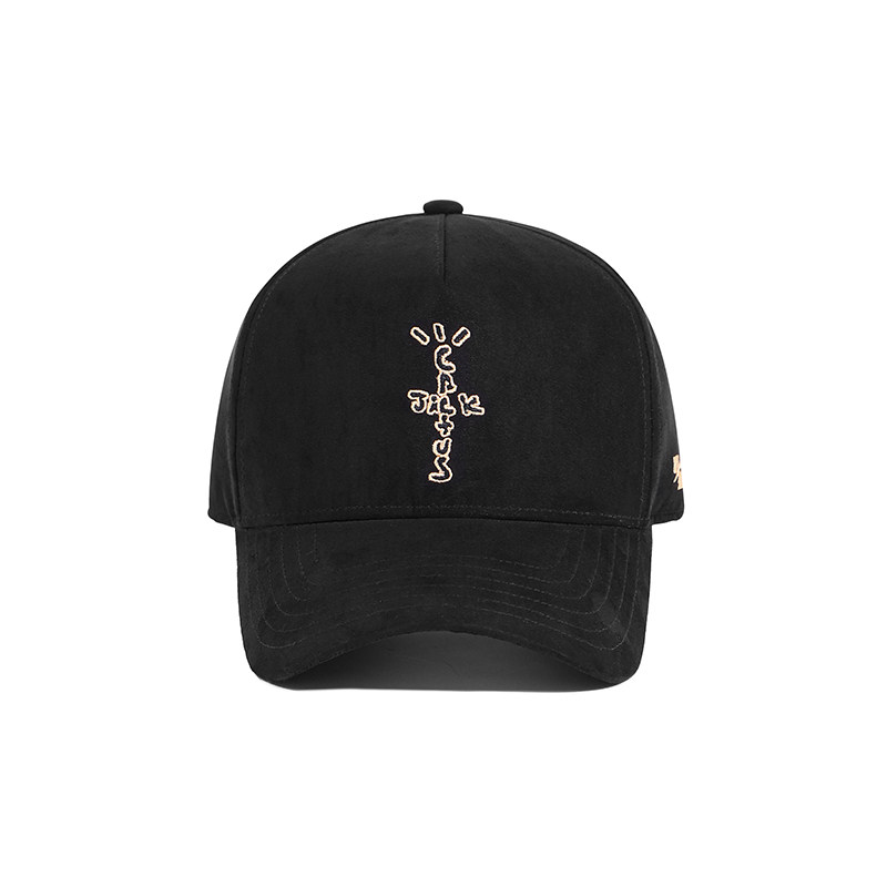 travis scott联名美式街头嘻哈鸭舌帽男女秋冬大头围平沿棒球帽