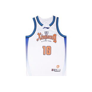 李宁CBA25-26赛季篮球服新疆队冯傲联盟版实战比赛速干球衣定制