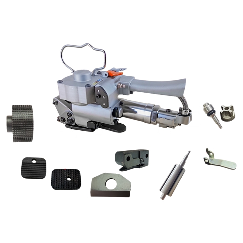 手提塑钢气动打包机配件大全维修A19切刀拉紧轮齿板接头零件B19